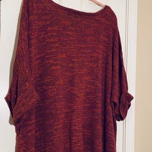 Torrid cuffed sleeve sweater